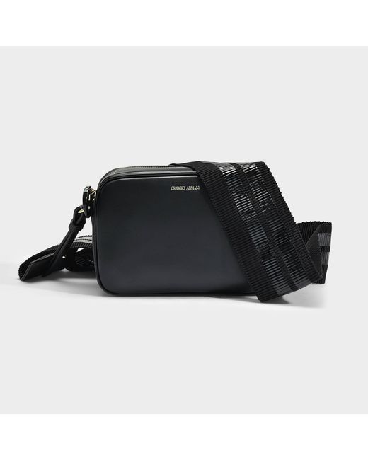 Giorgio Armani Black Camera Bag