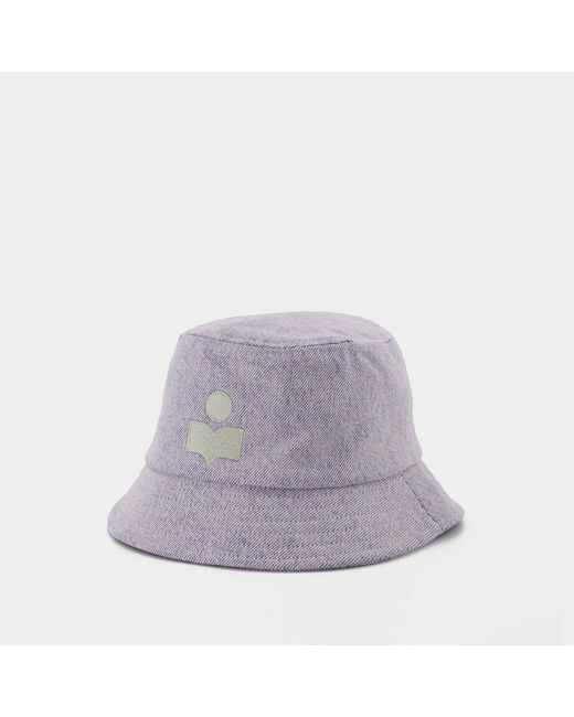 Isabel Marant Purple Haley-gb Hat
