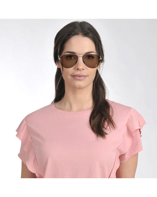 Saint Laurent Classic 8 Pink Prescription Sunglasses