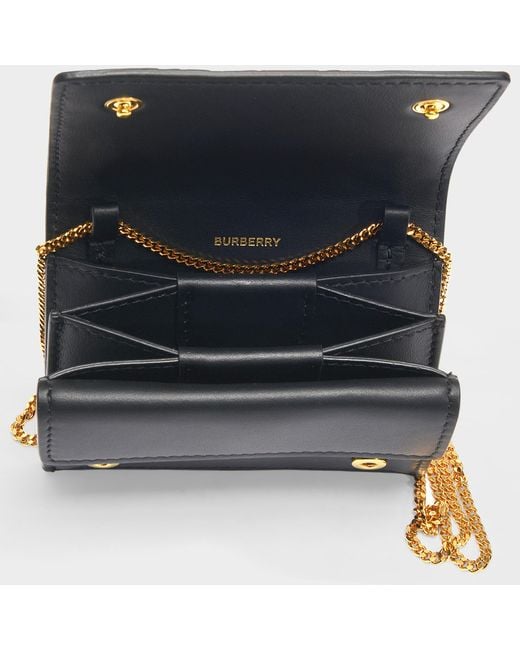 burberry card holder chain