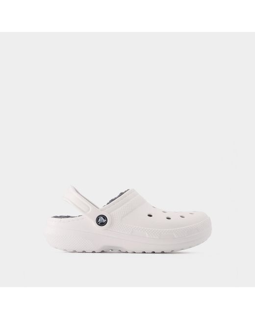 CROCSTM White Classic Lined Clog