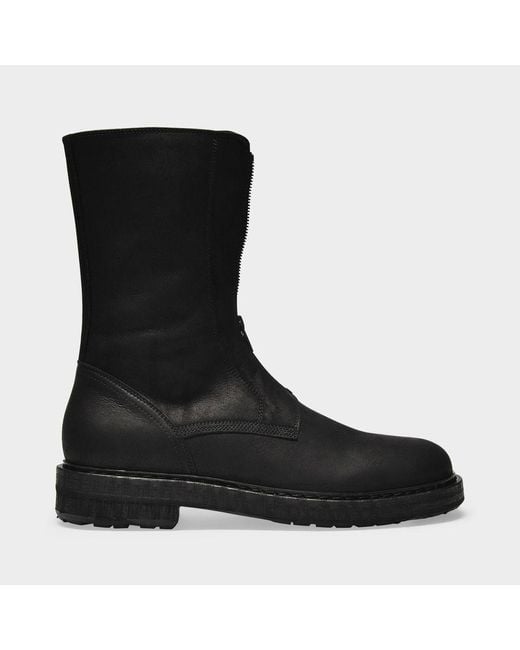Ann Demeulemeester Black Willy A. Ankle Boots for men