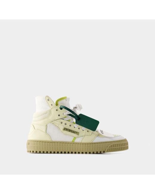 Off-White c/o Virgil Abloh Green 3.0 Off Court Sneakers