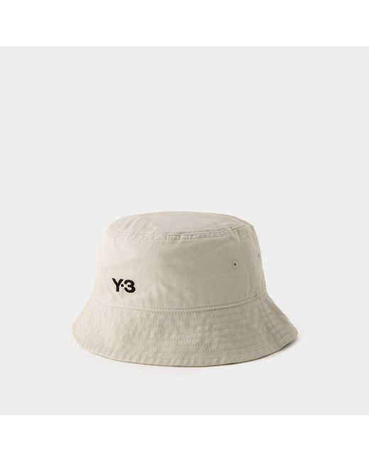 Y-3 Natural Bucket Hat