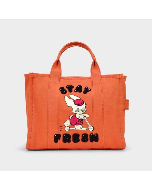 Marc Jacobs Orange Magda Archer X The Small Traveler Tote