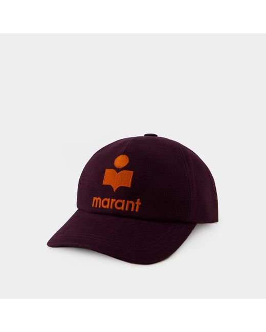 Isabel Marant Red Tyron Hat