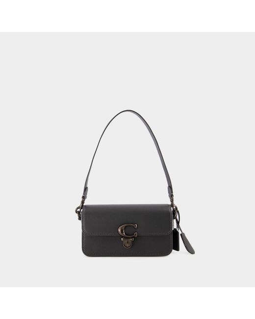 COACH Studio Bag Black Leather Lyst UK
