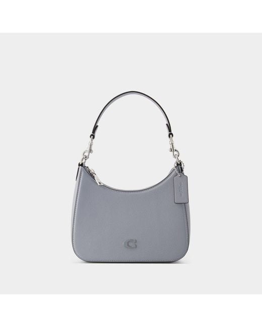 COACH Crossbody Hobo Bag in Gray Lyst