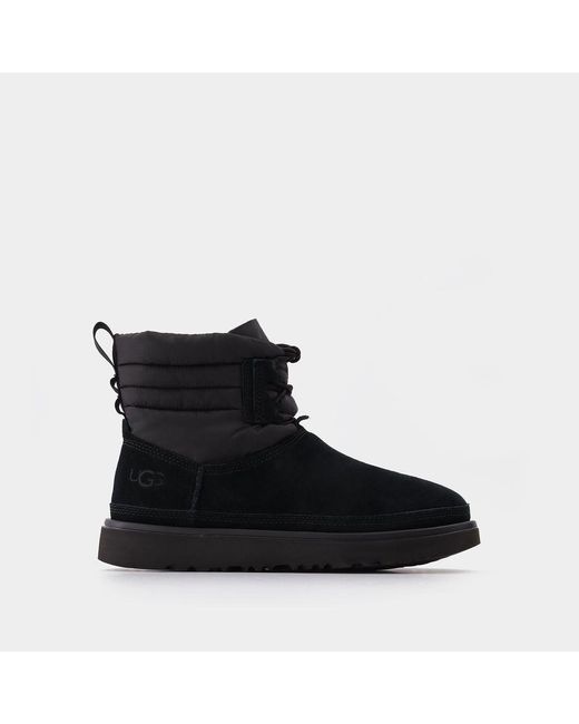 UGG Classic Mini Lace-up Men Synthetic, Black for Men | Lyst