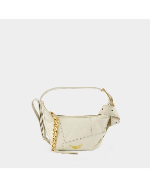 Zadig & Voltaire Le Cecilia Xs Hobo Bag Flash Patchwork in