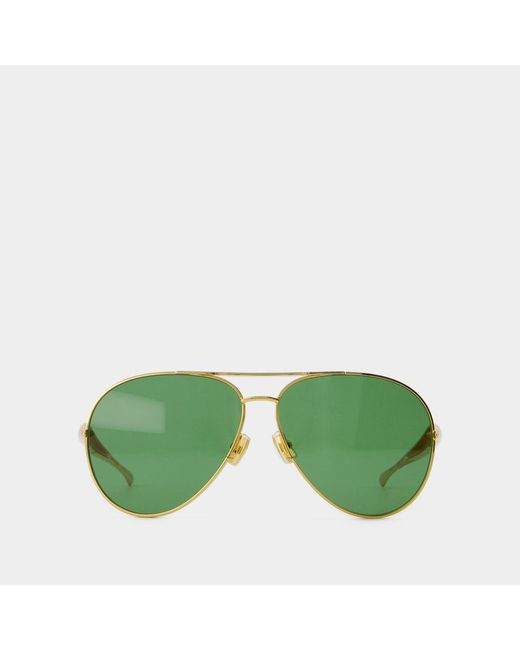 Bottega Veneta Green Bv1305S Sunglasses
