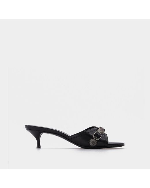Balenciaga Cagole Sandal M50 in Black | Lyst UK