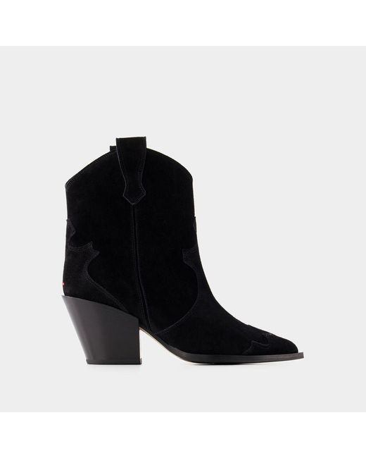 Aeyde Black Albi Ankle Boots