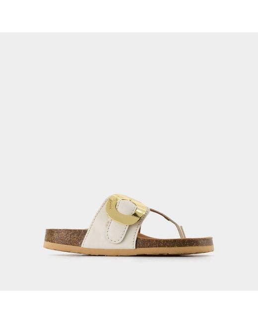 See By Chloé Natural Chany Fussbett Mules