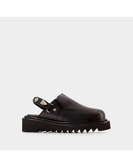 Toga Virilis Black Aj1249 Flat Shoes for men