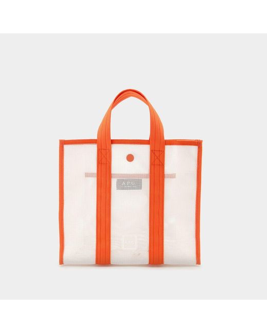 A.P.C. Red Louise Small Shopper Bag