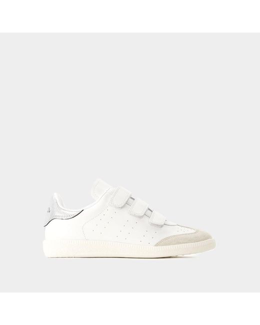 Isabel Marant White Beth Gd Sneakers