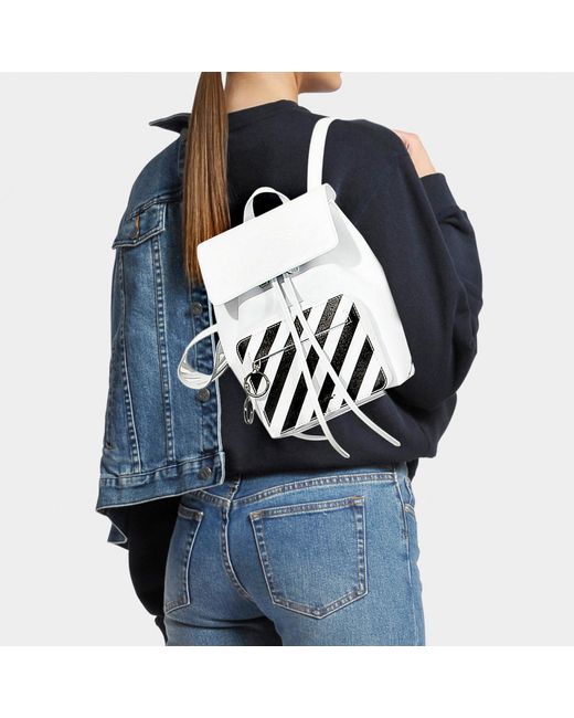 o Virgil Abloh Diag Backpack Mini 