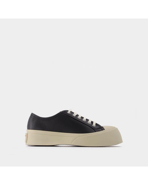 Marni Black Pablo Lace-up Sneakers for men