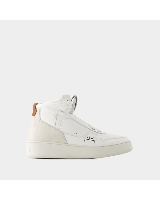 A_COLD_WALL* White Luol Hi Top Ii Sneakers for men