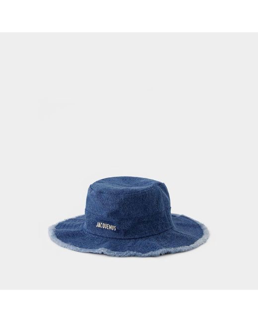 Jacquemus Blue Le Bob Artichaut Bucket Hat