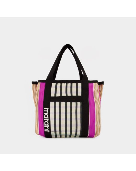 Isabel Marant Multicolor Darwen-ge Tote Bag - - Multi Pink - Nylon