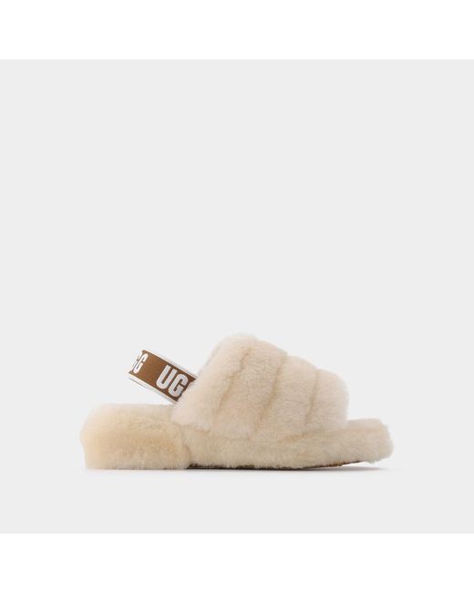 Ugg Natural Fluff Yeah Mules
