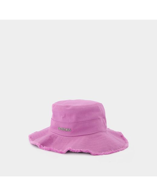 Jacquemus Pink Le Bob Artichaut Bucket Hat