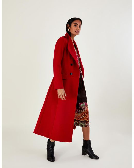 Full skirted 2025 coat uk