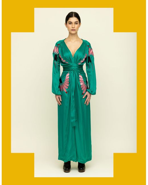 sachin and babi light blue dress Millie Shirt Dress Yellow main image 1