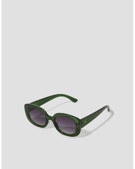 Monsoon Metallic Chunky Oval Sunglasses