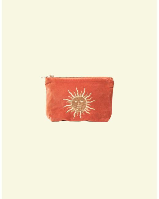 Monsoon Natural Elizabeth Scarlett Sun Goddess Mini Pouch