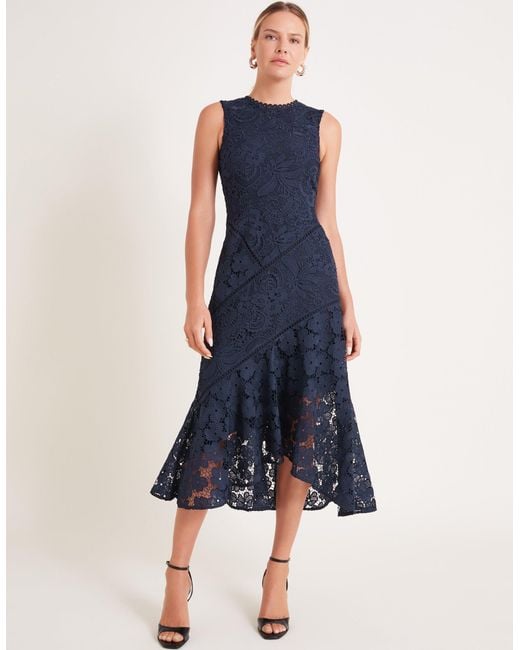 Monsoon Blue Gianna Lace Dress