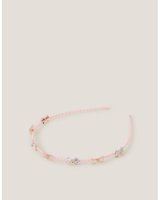 Monsoon Natural Mini Bow Embellished Headband