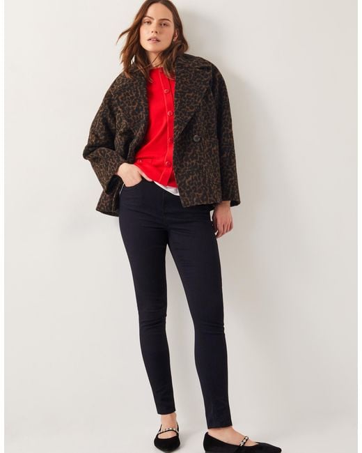 Monsoon Red Nadia High-waisted Skinny Jeans Blue