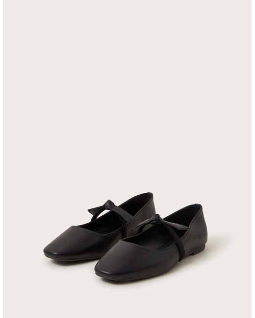 Monsoon Betty Ballet Flats Black