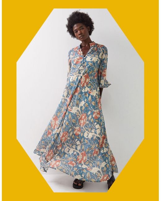 Long Sleeve Monsoon Floral Maxi Dress Monsoon Clemence Aurelie