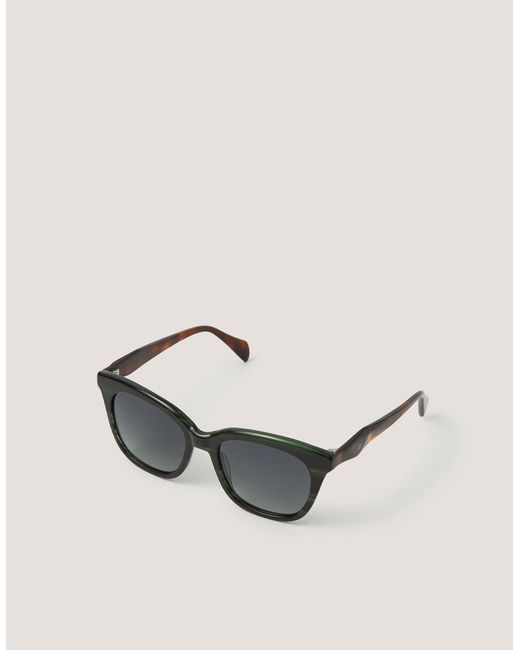 Monsoon Natural Acetate Tort Wayfarer Sunglasses