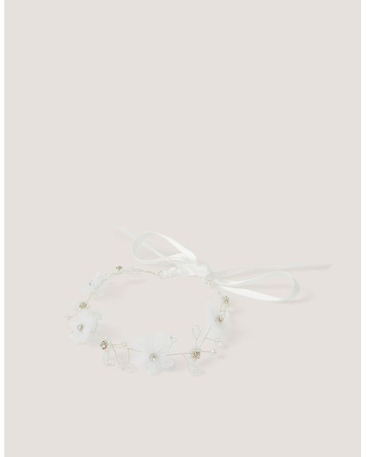 Monsoon Natural Bridesmaid Flower Crown