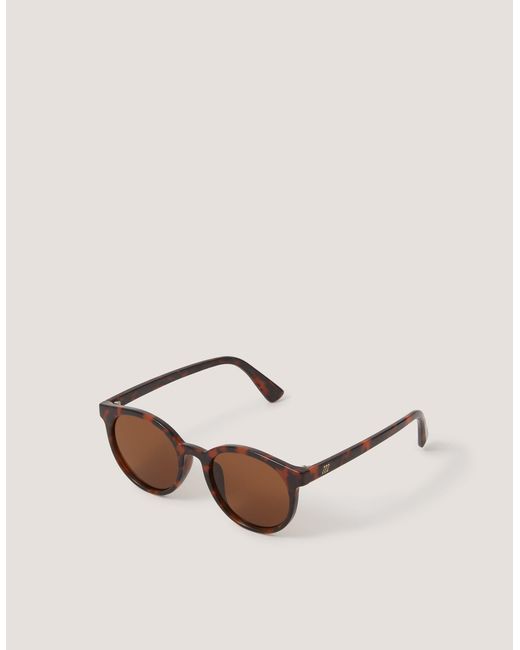 Monsoon Natural Tort Preppy Sunglasses