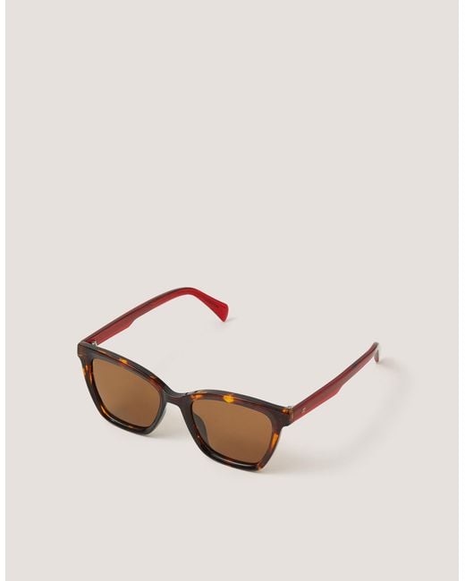 Monsoon Pink Acetate Tort Wayfarer Sunglasses