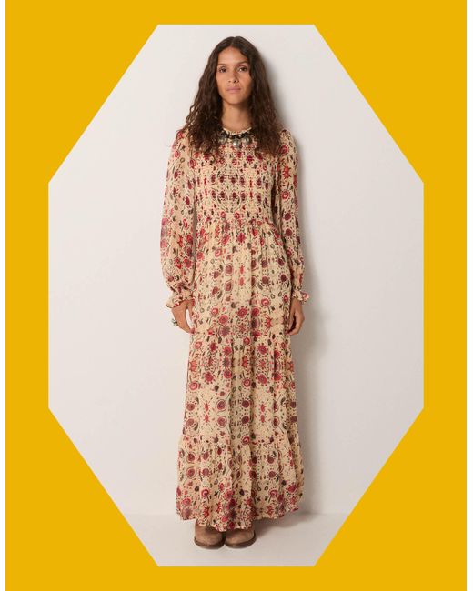 Monsoon Multicolor Maison Hotel Lolita Print Maxi Dress Multi