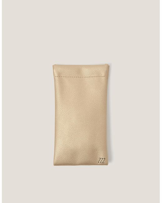 Monsoon Natural Soft Sunglasses Pouch Gold