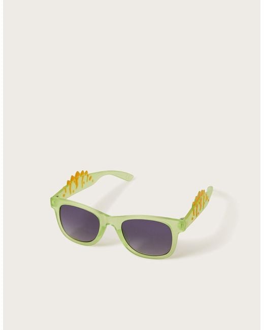 Monsoon Green Dinosaur Square Sunglasses for men