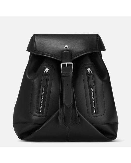 Montblanc Black Meisterstück Selection Soft Mini Backpack - Backpacks