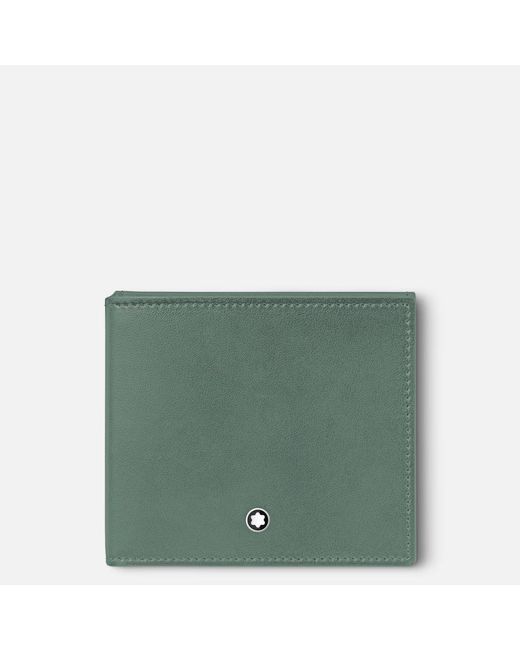 Montblanc Green Soft Trio Thin Wallet 4cc - Credit Card Wallets