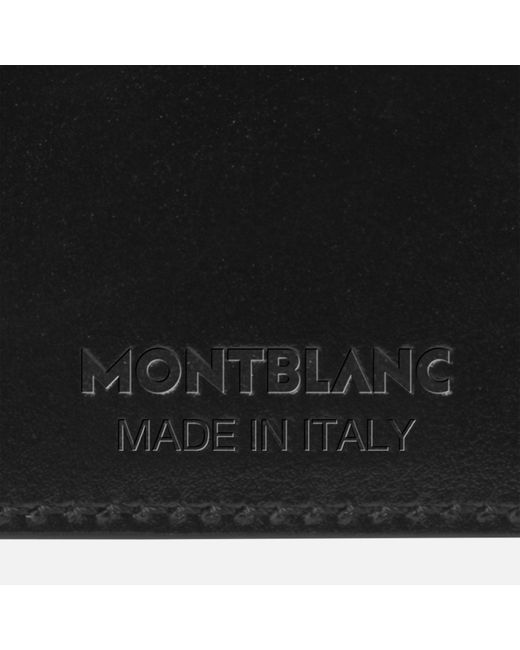 Porte-passeport Meisterstück Montblanc en coloris Black