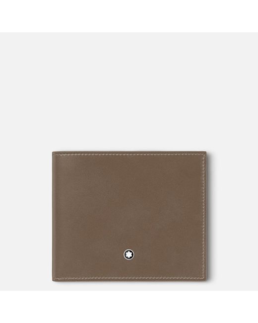 Montblanc Brown Meisterstück Wallet 8cc - Credit Card Wallets