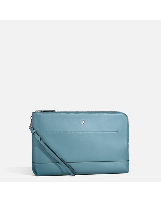 Soft Pochette Montblanc de hombre de color Blue