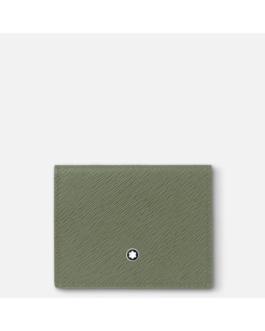 Sartorial Portatarjetas Triple Para 4 Tarjetas Montblanc de color Green